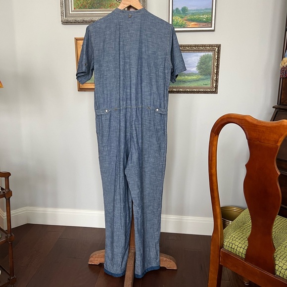 Billy Reid Chambray Jumpsuit size S - Picture 8 of 16